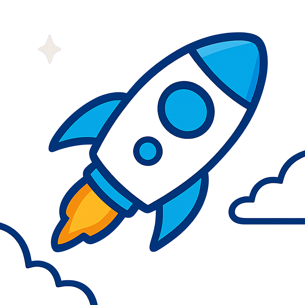 rocket sticker